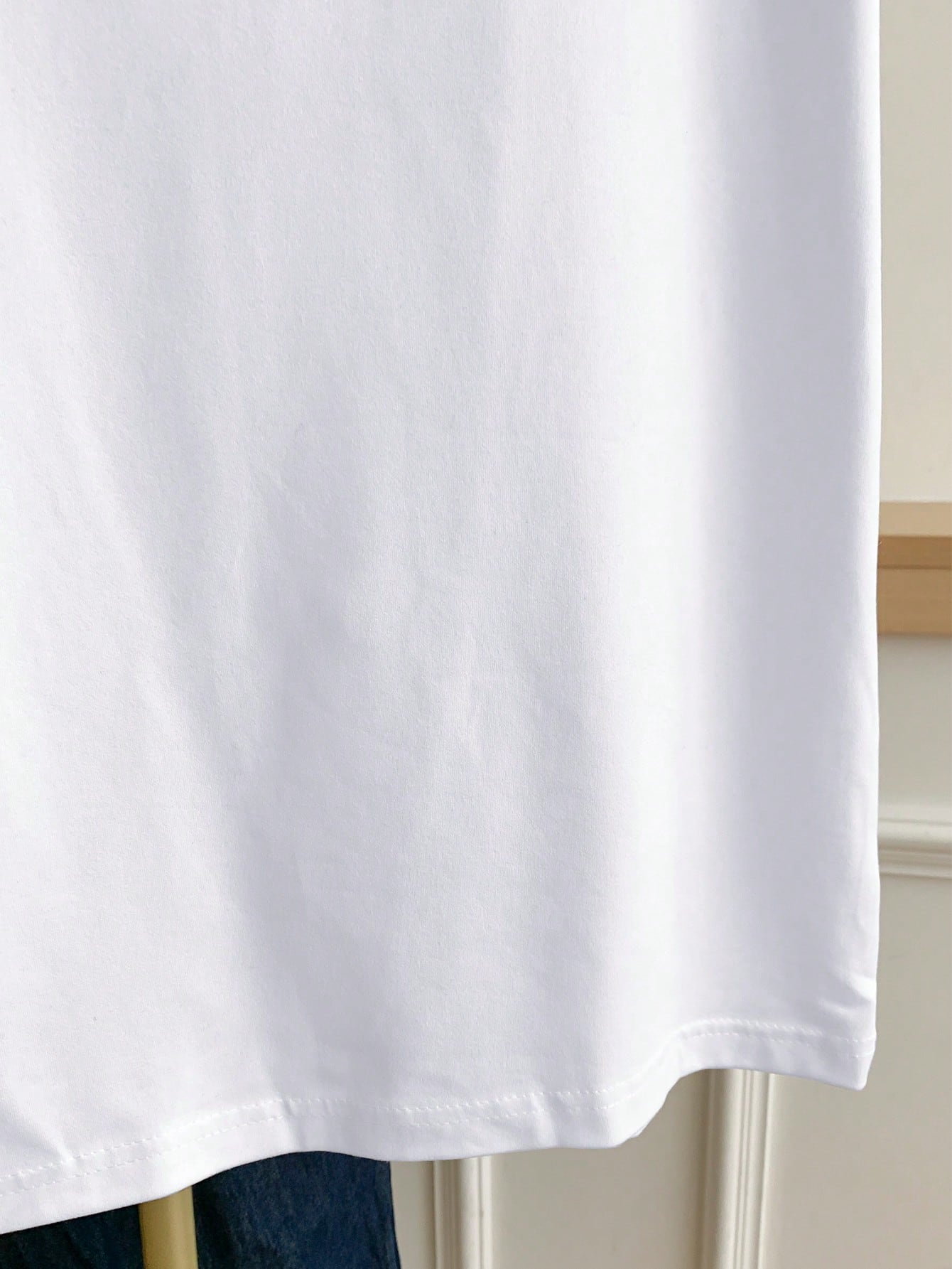 Resyla Women's Color Block Round Neck Short Sleeve Casual Versatile T-Shirt