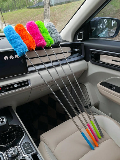 Retractable Duster, Static Electricity Dust Remover Duster, Car Cleaning Brush, Clean Duster