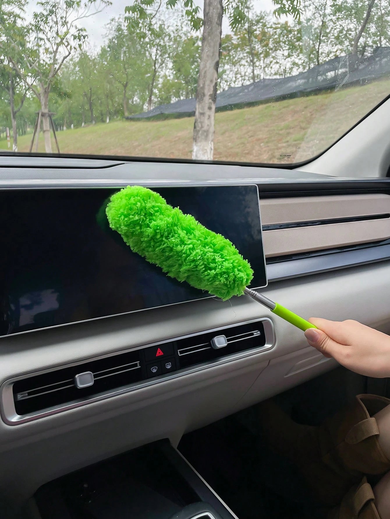 Retractable Duster, Static Electricity Dust Remover Duster, Car Cleaning Brush, Clean Duster
