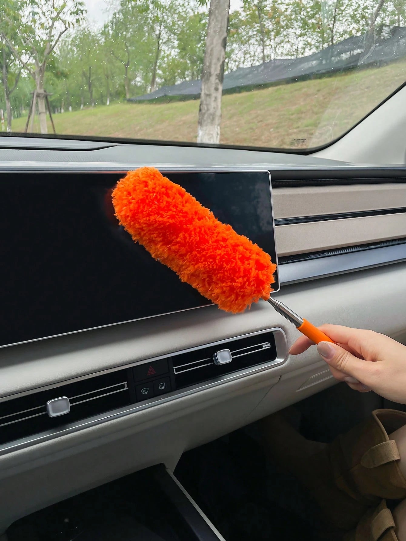 Retractable Duster, Static Electricity Dust Remover Duster, Car Cleaning Brush, Clean Duster