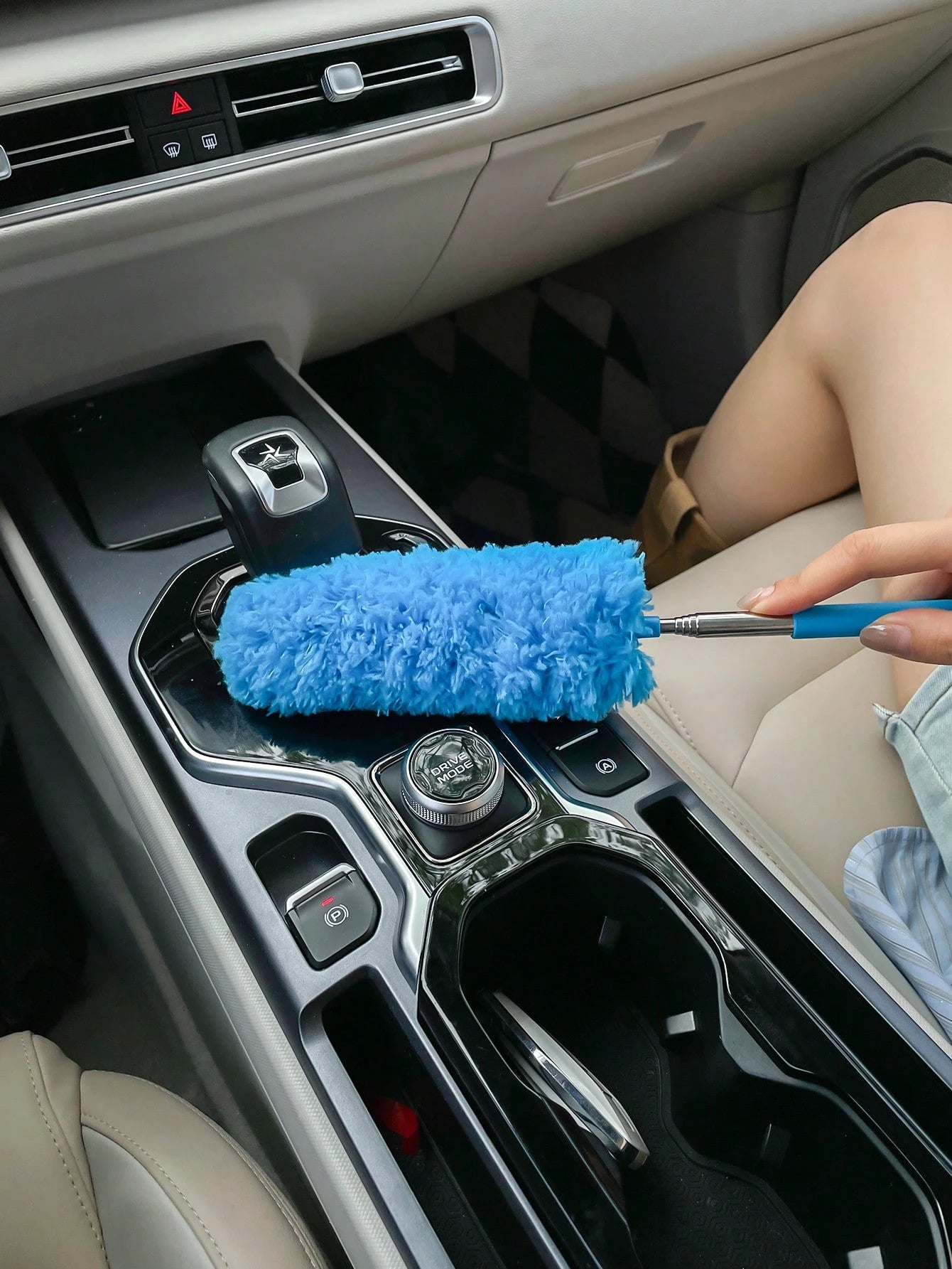 Retractable Duster, Static Electricity Dust Remover Duster, Car Cleaning Brush, Clean Duster