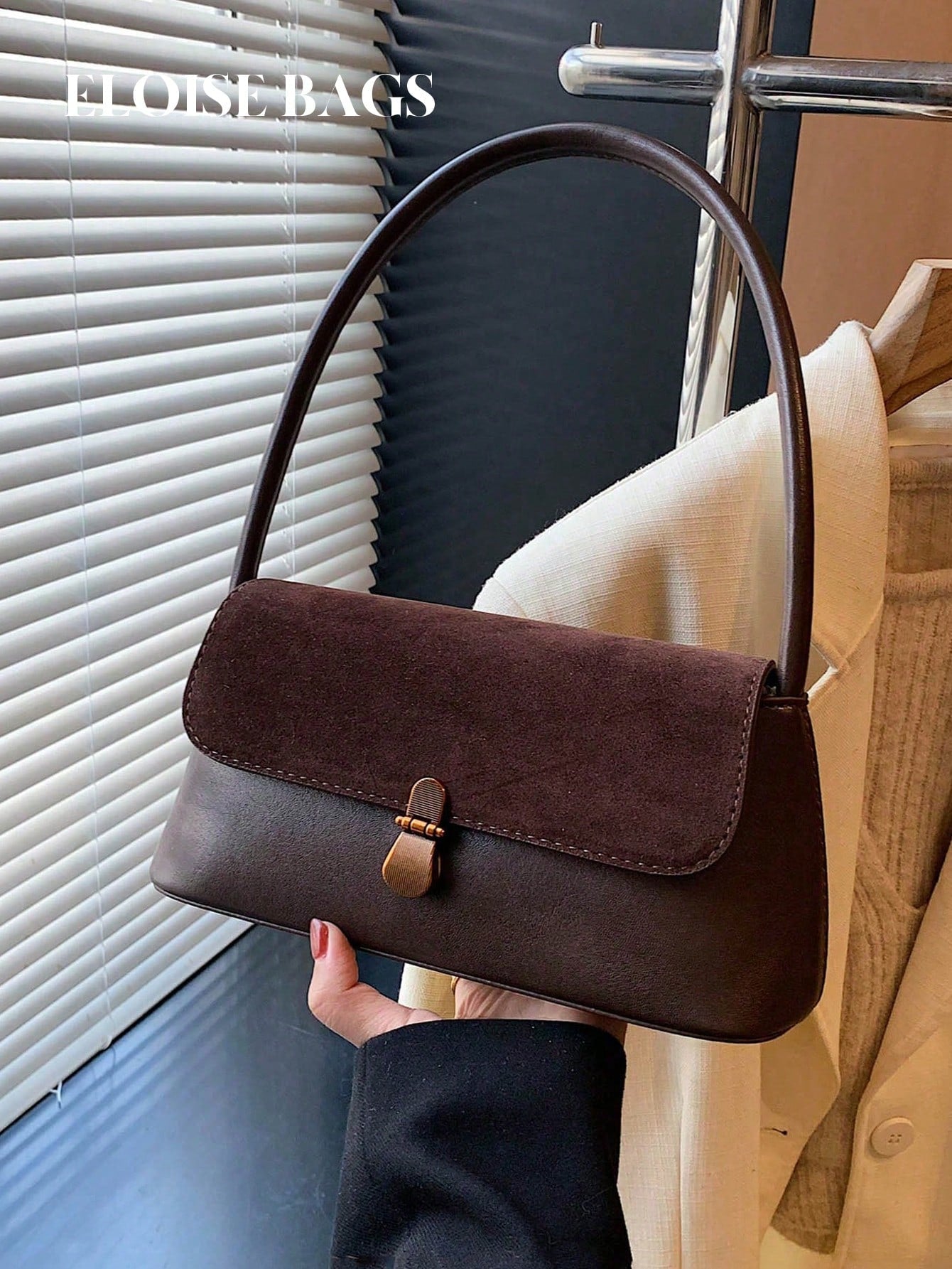Retro Niche Baguette Bag New Style Fashion French Armpit Bag Shoulder Bag Commuter Bag