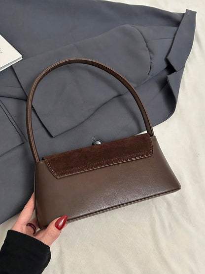 Retro Niche Baguette Bag New Style Fashion French Armpit Bag Shoulder Bag Commuter Bag