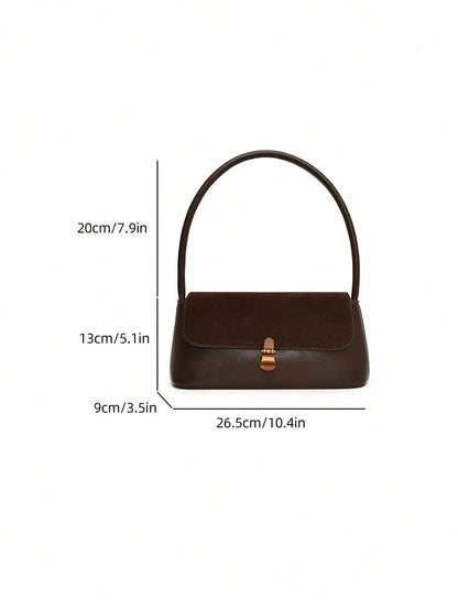 Retro Niche Baguette Bag New Style Fashion French Armpit Bag Shoulder Bag Commuter Bag