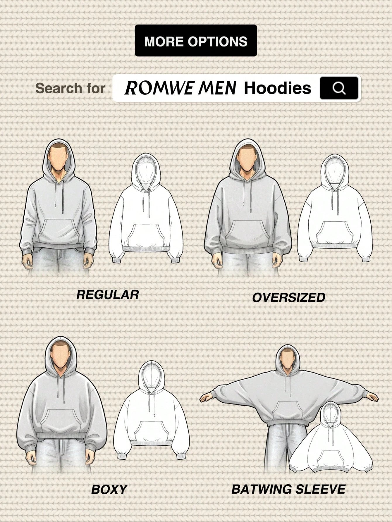 ROMWE MEN Street Life Spring Casual Graphic White Men'S Letter & Cross Print Crew Neck White Long Sleeve Pullover Sweatshirt