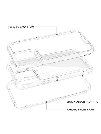 Screen Protection Shockproof Basic Phone Cases Apple Basic Phone Cases Clear Phone Case Compatible With IPhone15/15Plus/15Pro/15Promax Waterproof Shockproof Anti-Fall Scratch Resistant Spring