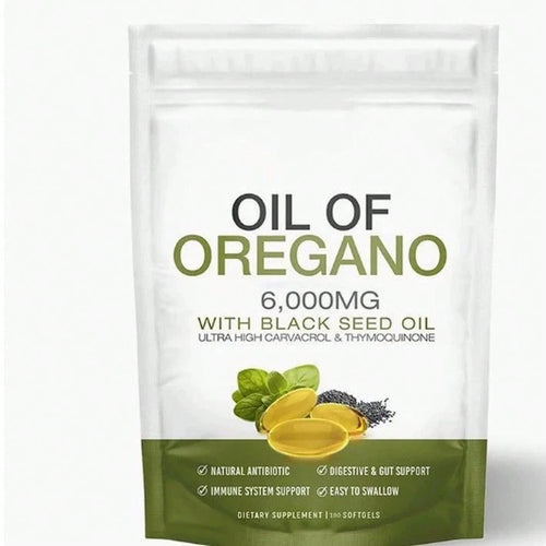 Selling Fast!Oil Of Oregano Softgels With Black Seed Oil- 60 Softgels| Non-GMO, Gluten-Free And Soy-Free