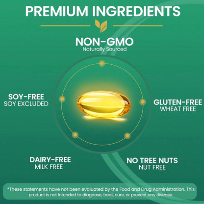 Selling Fast!Oil Of Oregano Softgels With Black Seed Oil- 60 Softgels| Non-GMO, Gluten-Free And Soy-Free