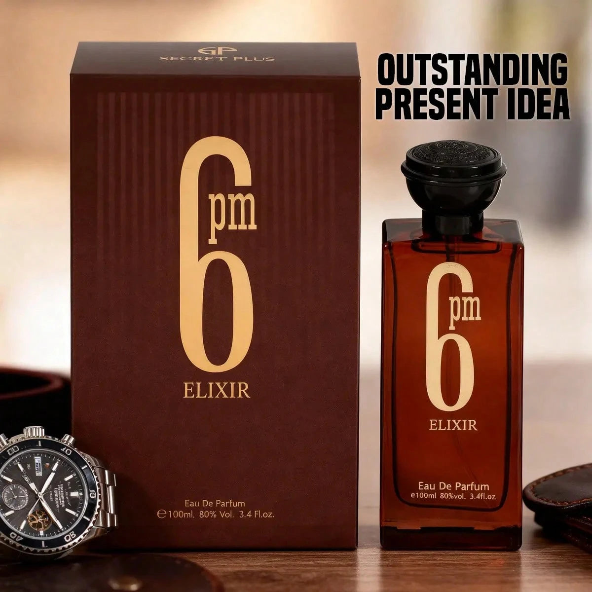 SENDME 9 PM Elixir Unisex Extrait De Parfum, 3.4 Fl. Oz