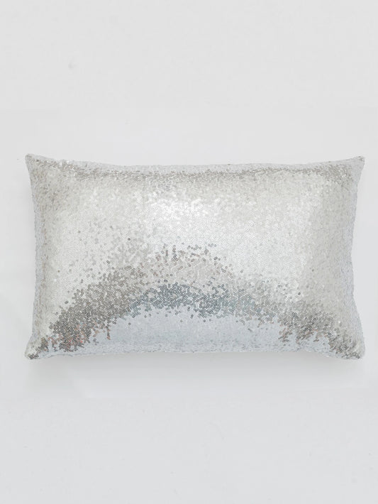 Sequin Craft Throw Pillow Cover Holiday Party Cushion Case