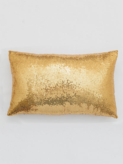 Sequin Craft Throw Pillow Cover Holiday Party Cushion Case
