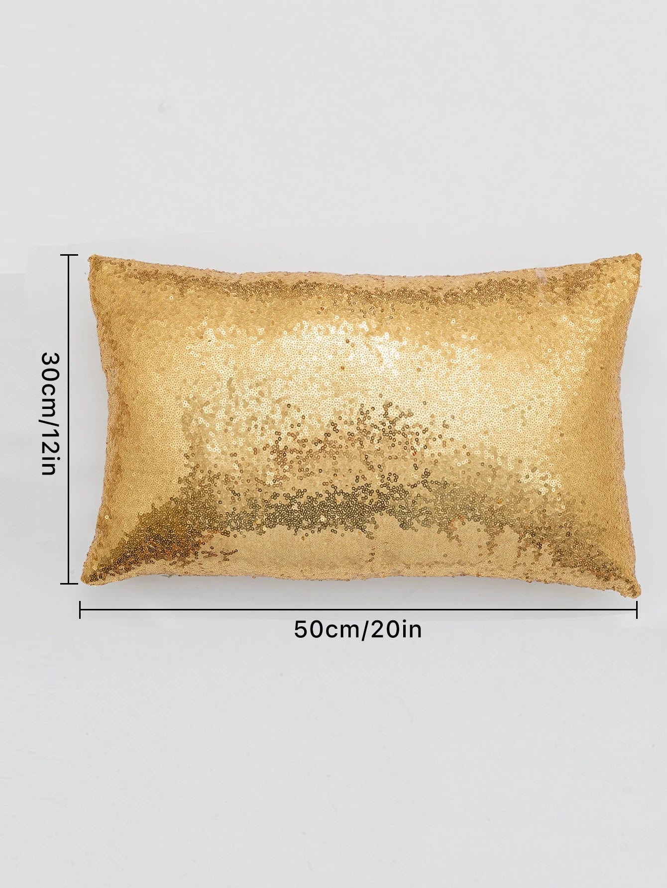 Sequin Craft Throw Pillow Cover Holiday Party Cushion Case
