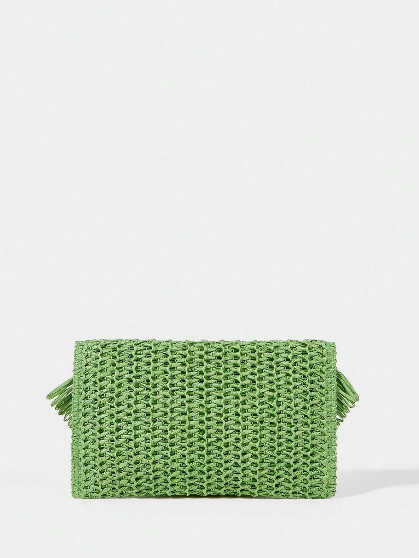 SHECARRY Woven Straw Clutch Bag For Teenagers, Fashionable Clutch Bags For Woman