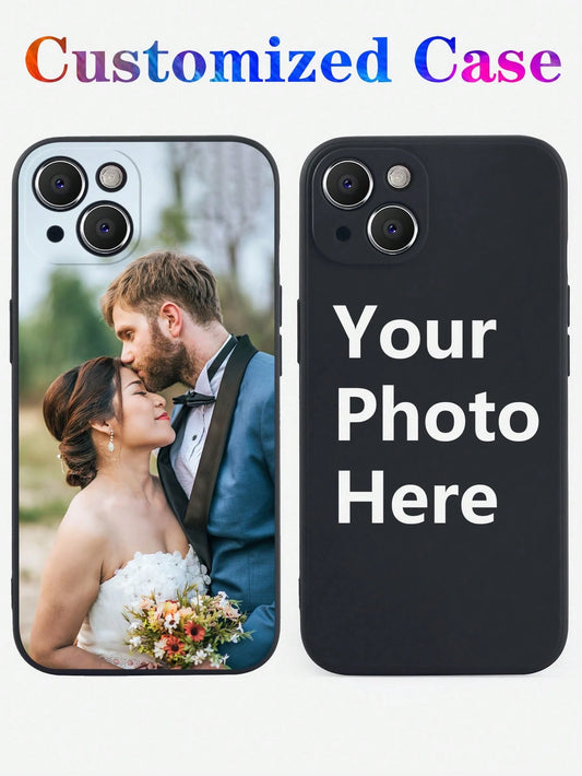 Shockproof DIY Customized Phone Case Matte Soft, Compatible With 7P, XR, 11, 12, 13, 14, 15, 16 Pro Max, S22, S23, S24, S25 Ultra, Family Gift Birthday Anniversary Easter Spring, Mom Gift, Graduation
