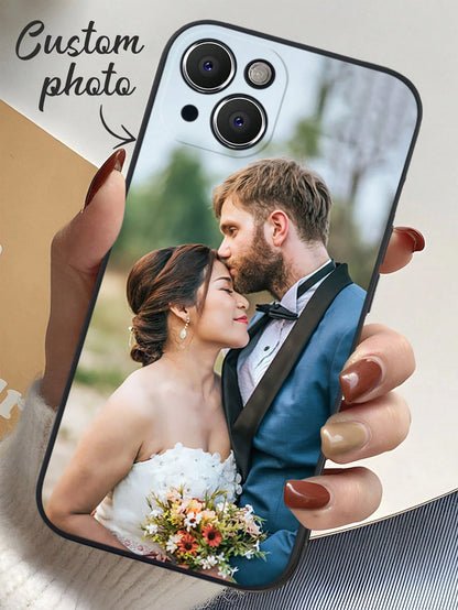 Shockproof DIY Customized Phone Case Matte Soft, Compatible With 7P, XR, 11, 12, 13, 14, 15, 16 Pro Max, S22, S23, S24, S25 Ultra, Family Gift Birthday Anniversary Easter Spring, Mom Gift, Graduation