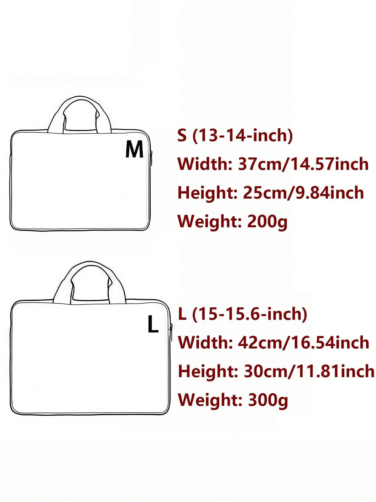 Shockproof Padded Laptop Carrying Bag, Large Capacity Lightweight Tablet Bag, Suitable For 11/13/14/15.6 Inch Laptop Shockproof Sleeve. Suitable For Students, Middle School Students, High School Stude