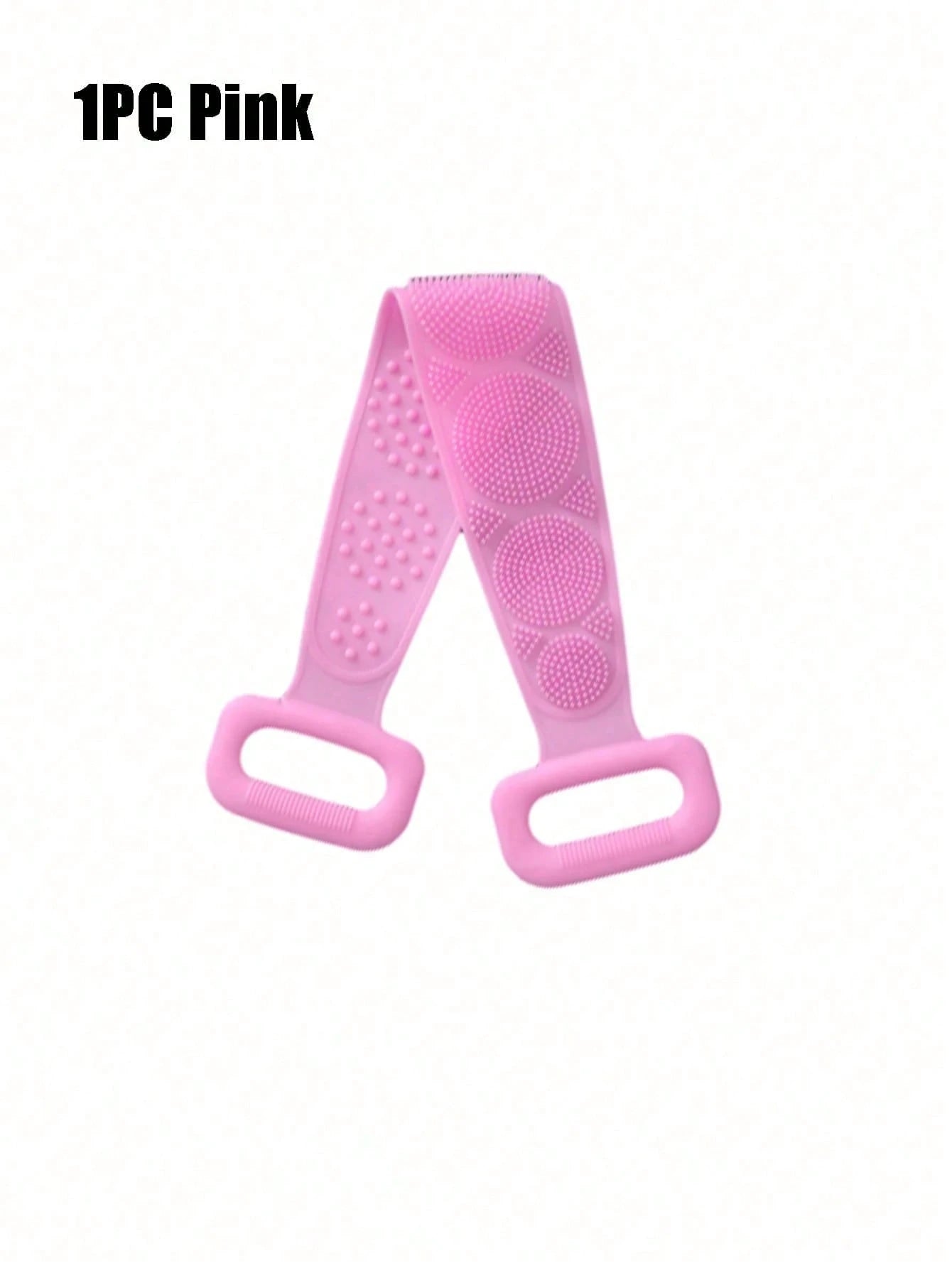 Silicone Exfoliating Bath Brush, Non-Slip Handle, Reusable, Suitable For All Ages And Genders, Easy To Hang And Clean, Ideal For Bathing, Spa Treatments And Daily Skincare