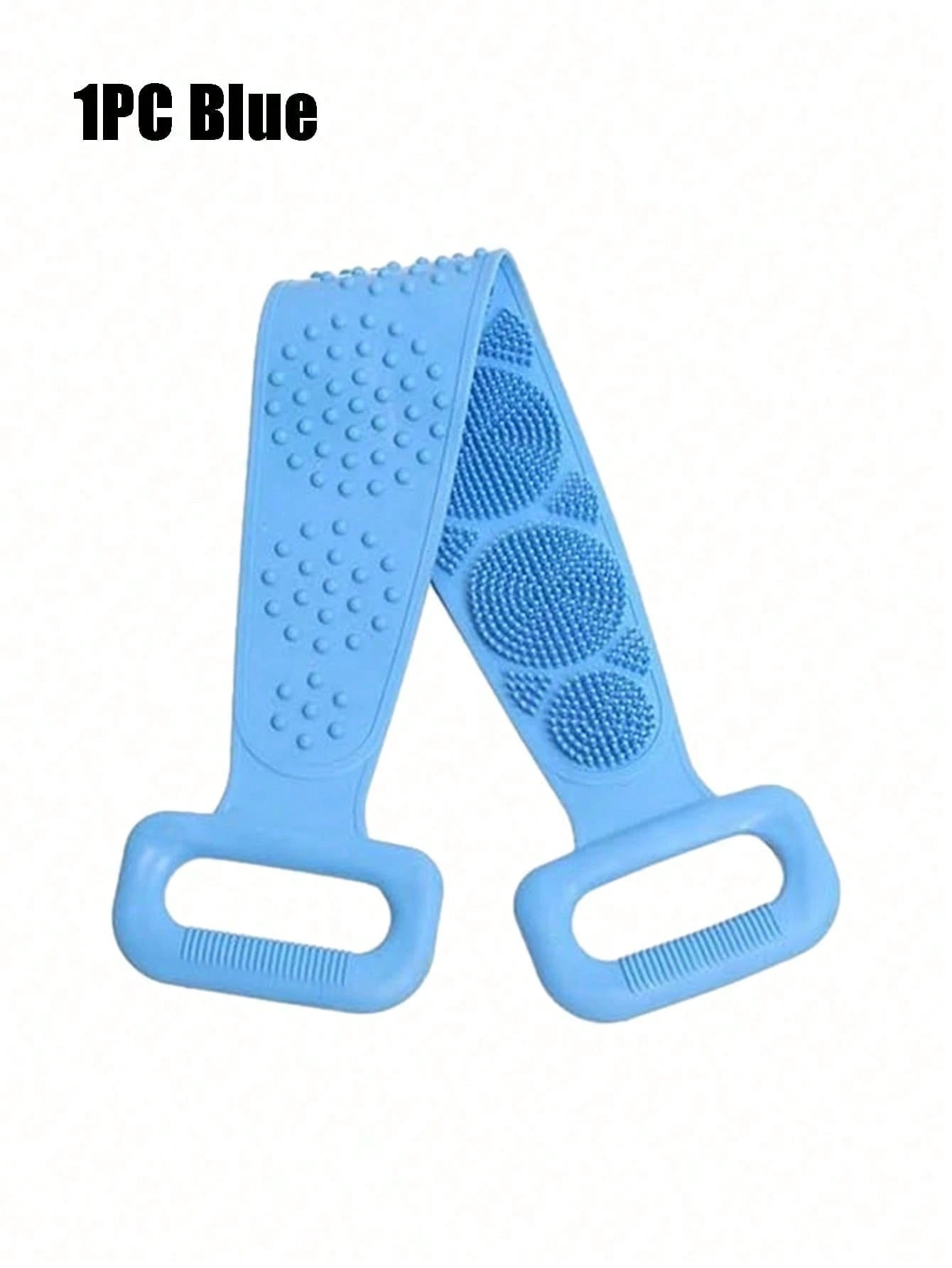 Silicone Exfoliating Bath Brush, Non-Slip Handle, Reusable, Suitable For All Ages And Genders, Easy To Hang And Clean, Ideal For Bathing, Spa Treatments And Daily Skincare