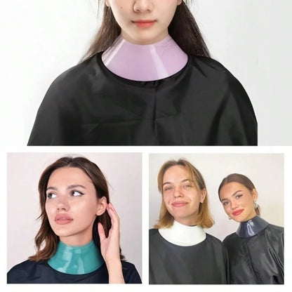 Silicone Haircut Neck Guard, Barber Neck Protector, Suitable For Haircutting, Hair Dyeing, Shoulder-Style Neck Protection