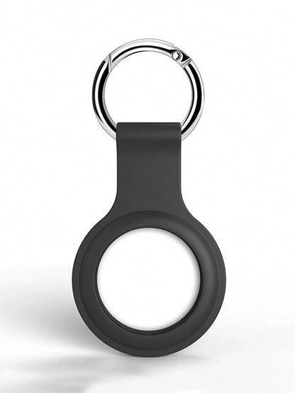 Silicone Protective Case For Airtag Locator/Pet Tracker/Anti-Loss Device/Keychain, Soft/Waterproof Case