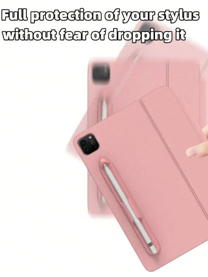 Silicone Protective Case For Tablet Stylus Pen, Silicone Tablet Stylus Pen Holder Slot, Compatible With Apple Pencil Pro Or 1st/2nd Gen, Galaxy Tab S6 Lite S7 FE S8 S9 S10 Ultra, Tablet Accessories