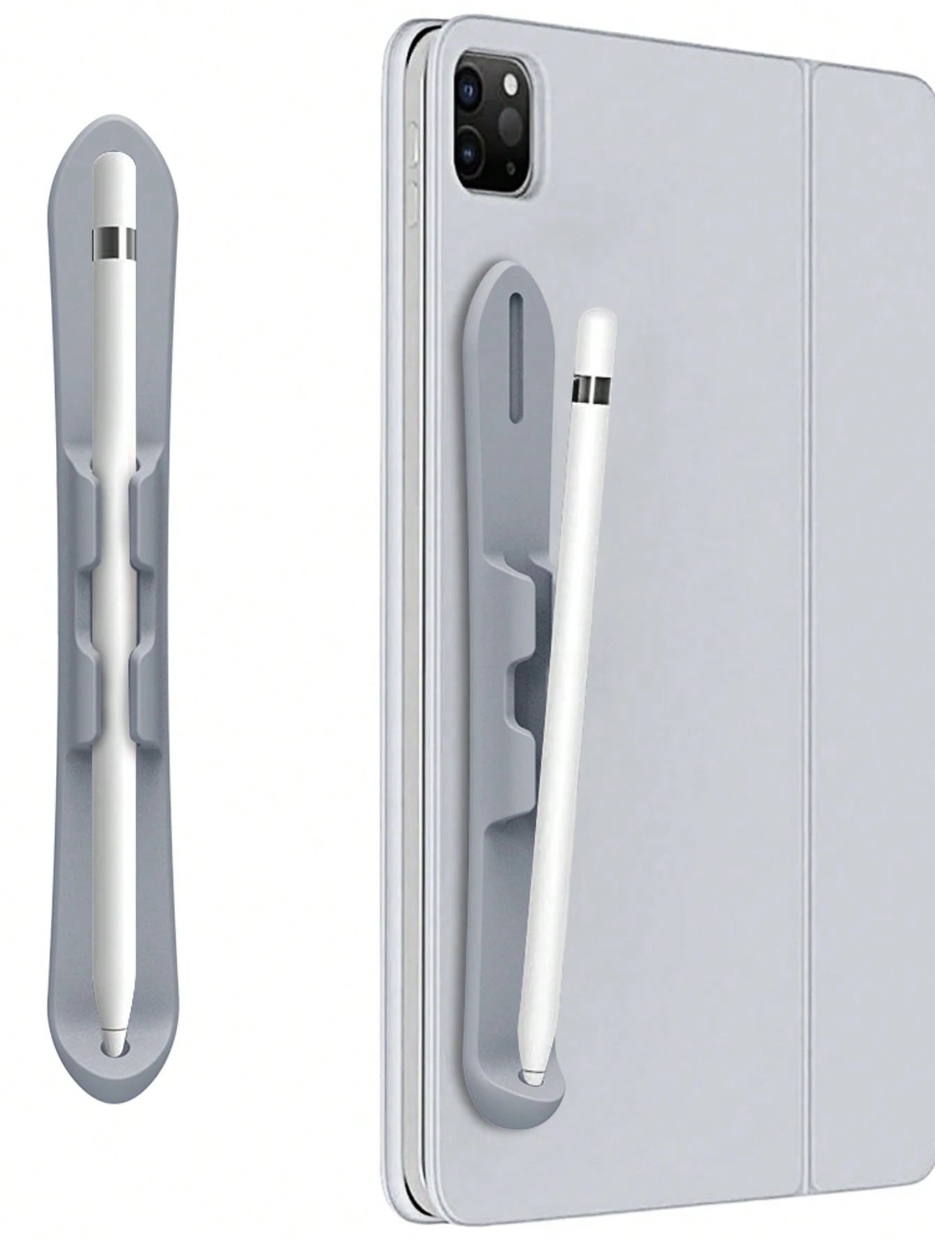 Silicone Protective Case For Tablet Stylus Pen, Silicone Tablet Stylus Pen Holder Slot, Compatible With Apple Pencil Pro Or 1st/2nd Gen, Galaxy Tab S6 Lite S7 FE S8 S9 S10 Ultra, Tablet Accessories