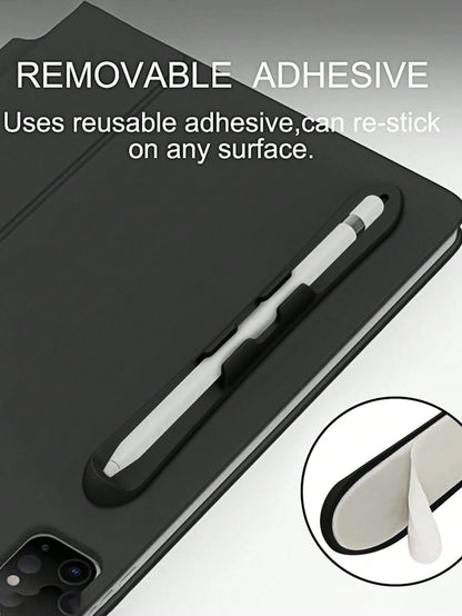 Silicone Protective Case For Tablet Stylus Pen, Silicone Tablet Stylus Pen Holder Slot, Compatible With Apple Pencil Pro Or 1st/2nd Gen, Galaxy Tab S6 Lite S7 FE S8 S9 S10 Ultra, Tablet Accessories