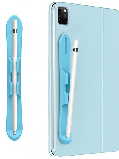 Silicone Protective Case For Tablet Stylus Pen, Silicone Tablet Stylus Pen Holder Slot, Compatible With Apple Pencil Pro Or 1st/2nd Gen, Galaxy Tab S6 Lite S7 FE S8 S9 S10 Ultra, Tablet Accessories