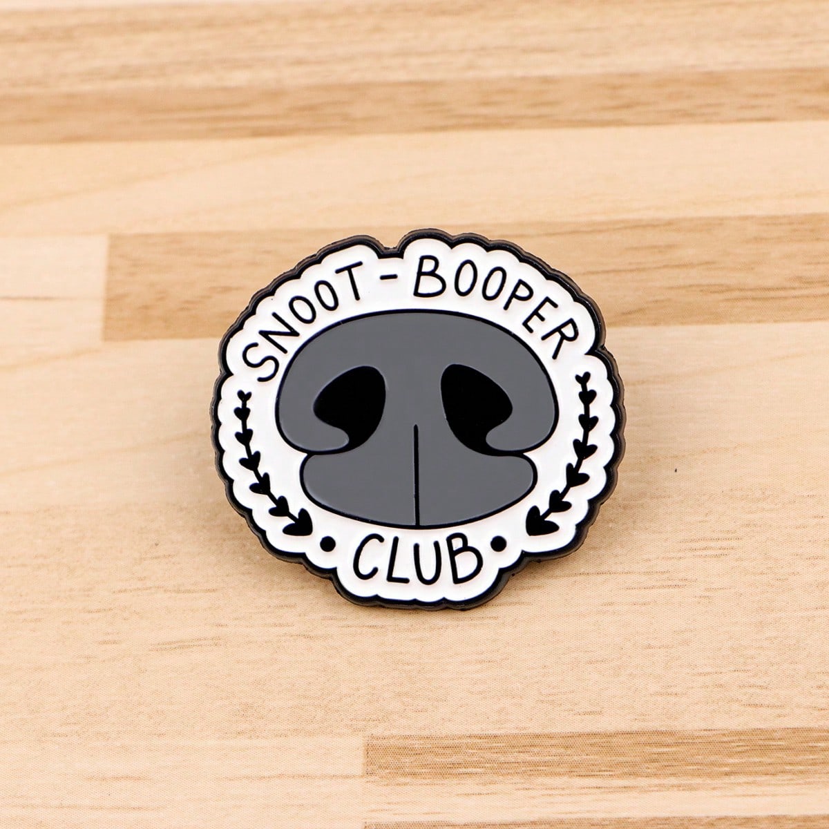 Snoot-Booper Club Enamel Pins Cartoon Animals Dog Nose Brooch Badge On Backpack Lapel Pin Costume Accessories Fashion Jewelry Gifts Christmas