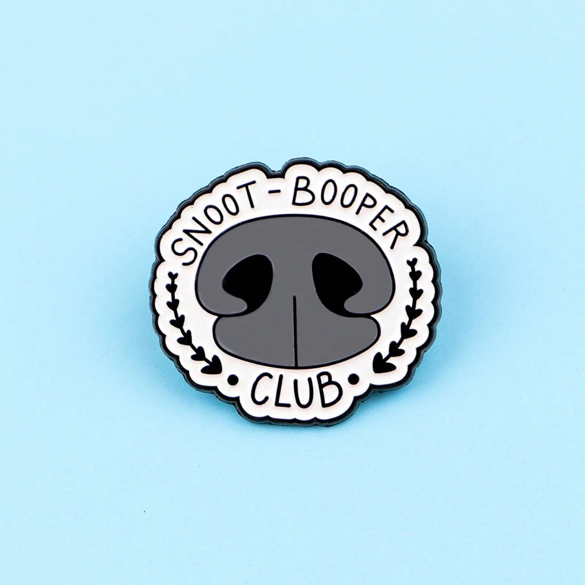 Snoot-Booper Club Enamel Pins Cartoon Animals Dog Nose Brooch Badge On Backpack Lapel Pin Costume Accessories Fashion Jewelry Gifts Christmas
