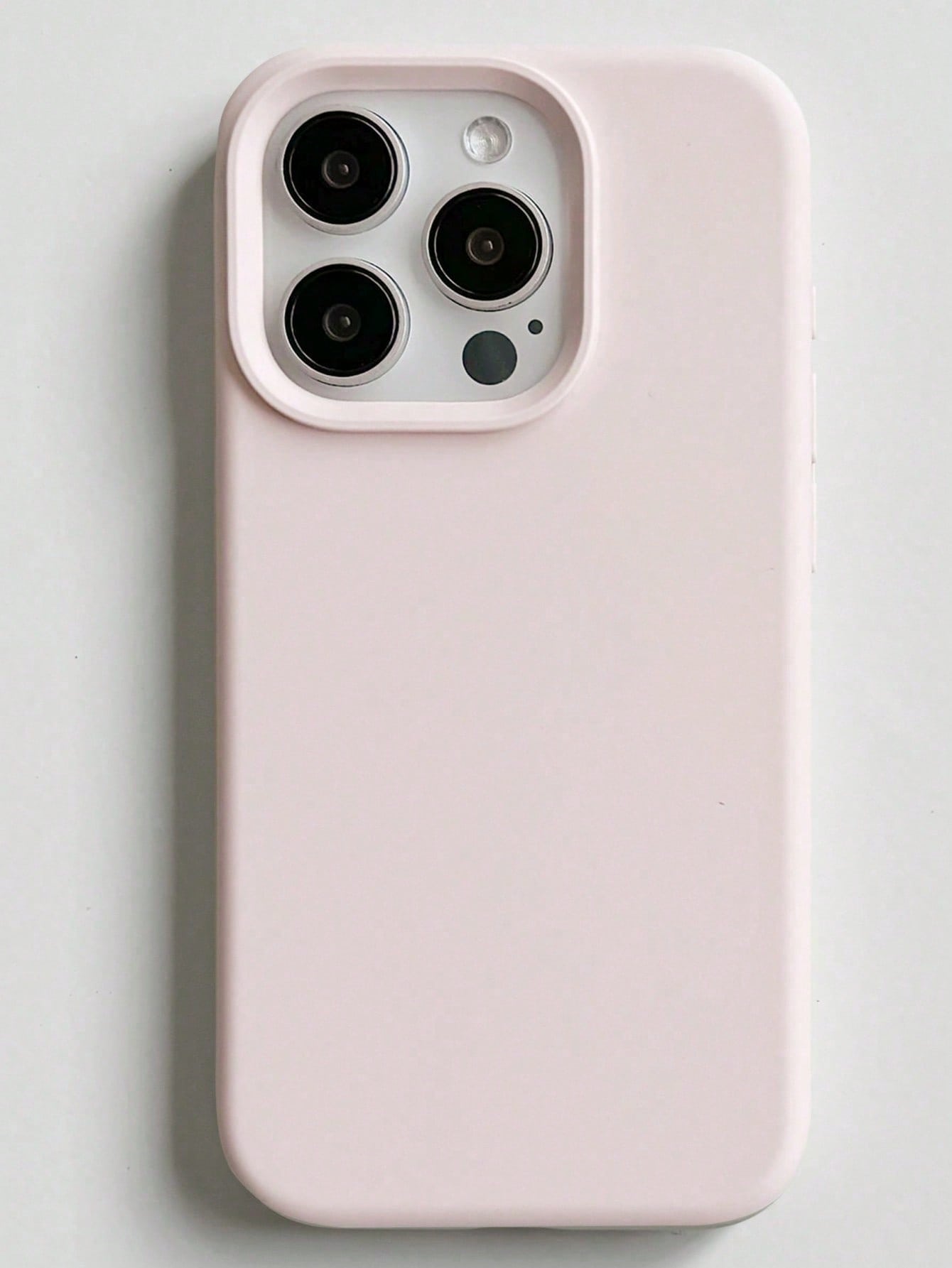 Solid Color Silicone Pink Liquid Silicone Shockproof Phone Case Compatible With IPhone 17/17 Air/17 Pro/17 Pro Max Also Fits 16 15 14 13 12 11 Pro Max Soft Rubber Texture Skin-Friendly Spring Birthday