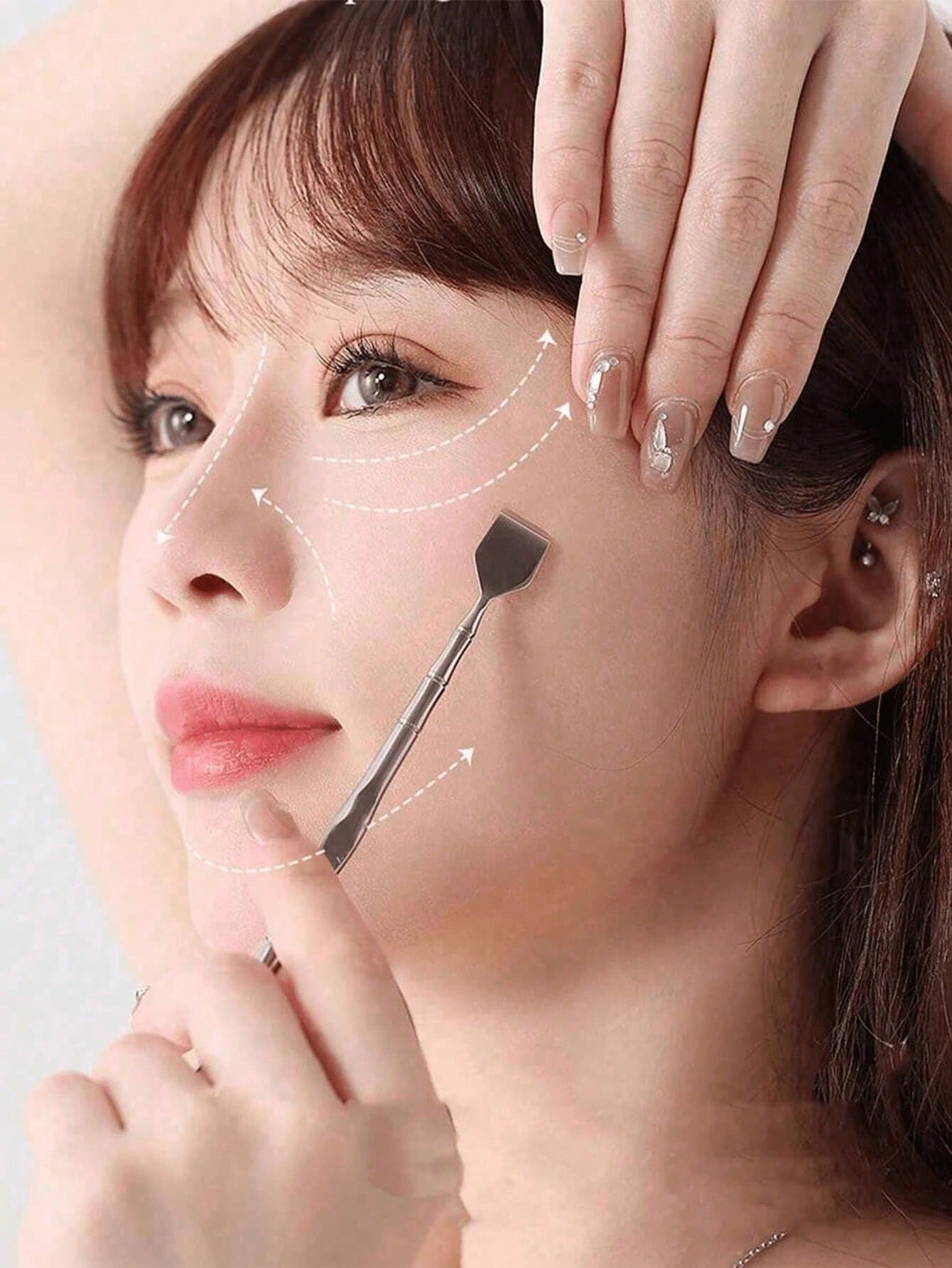 Stainless Steel Blackhead Remover, Blackhead Cleaning Pimple Removal Tool, Acne Comedone Extractor, Manual Pore Cleansing Beauty Care,Blackhead Remover,Beauty,Skin Care Products,Spa,Self Care,Skin Car