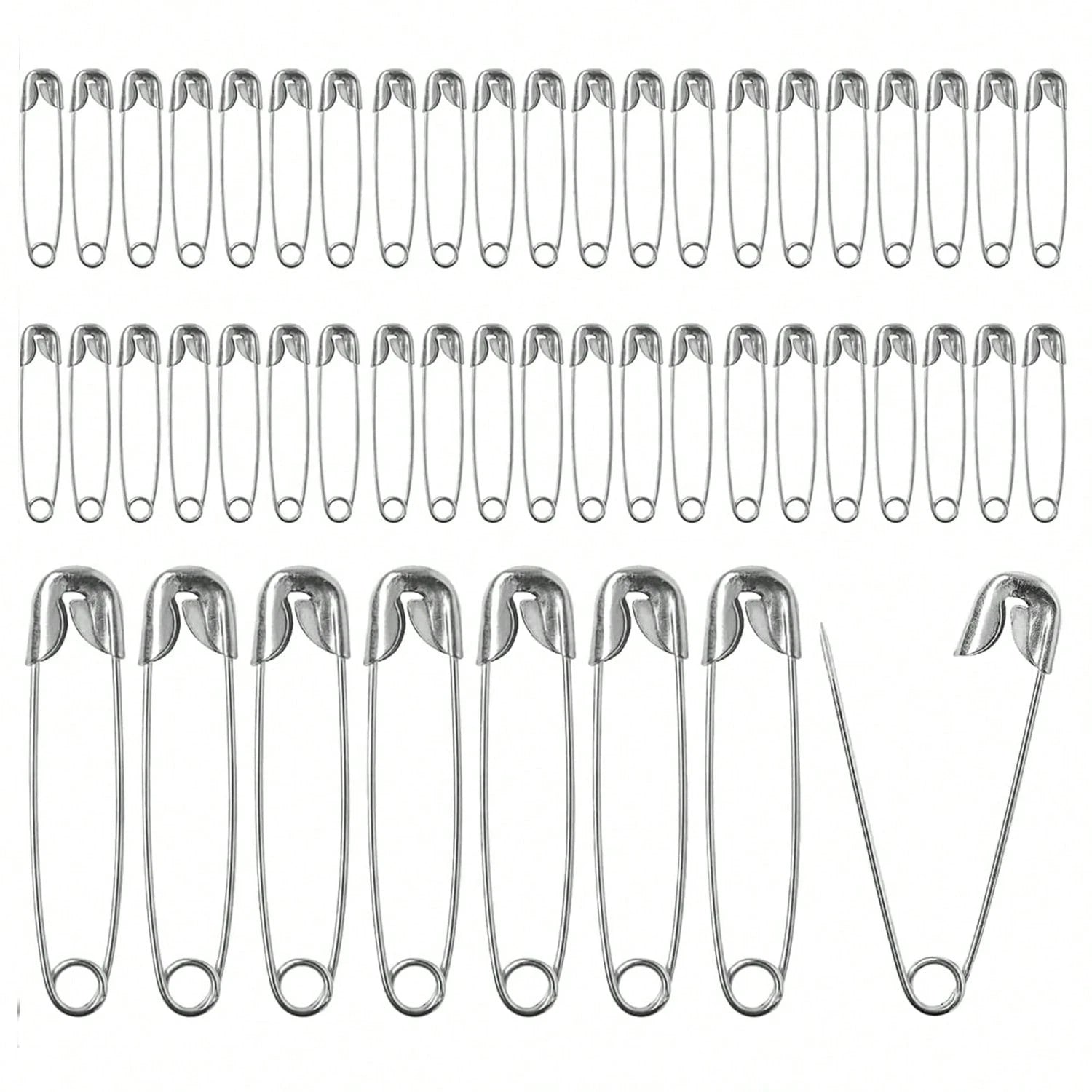 Stainless Steel Safety Pin Brooch DIY Jewelry Pin Suitable For Jewelry Making Supplies Accessories