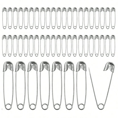 Stainless Steel Safety Pin Brooch DIY Jewelry Pin Suitable For Jewelry Making Supplies Accessories