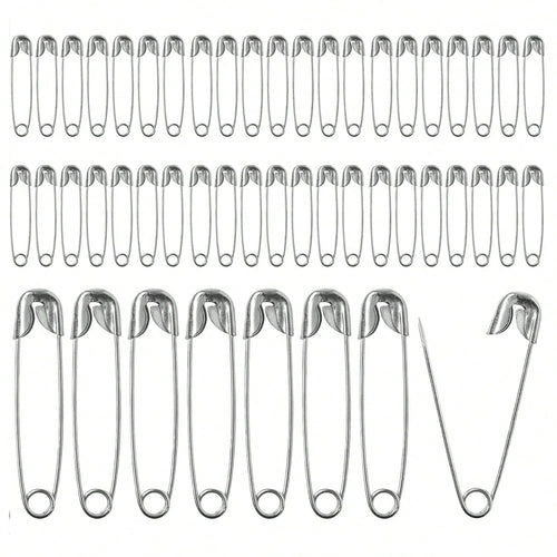Stainless Steel Safety Pin Brooch DIY Jewelry Pin Suitable For Jewelry Making Supplies Accessories