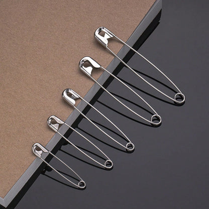 Stainless Steel Safety Pin Brooch DIY Jewelry Pin Suitable For Jewelry Making Supplies Accessories