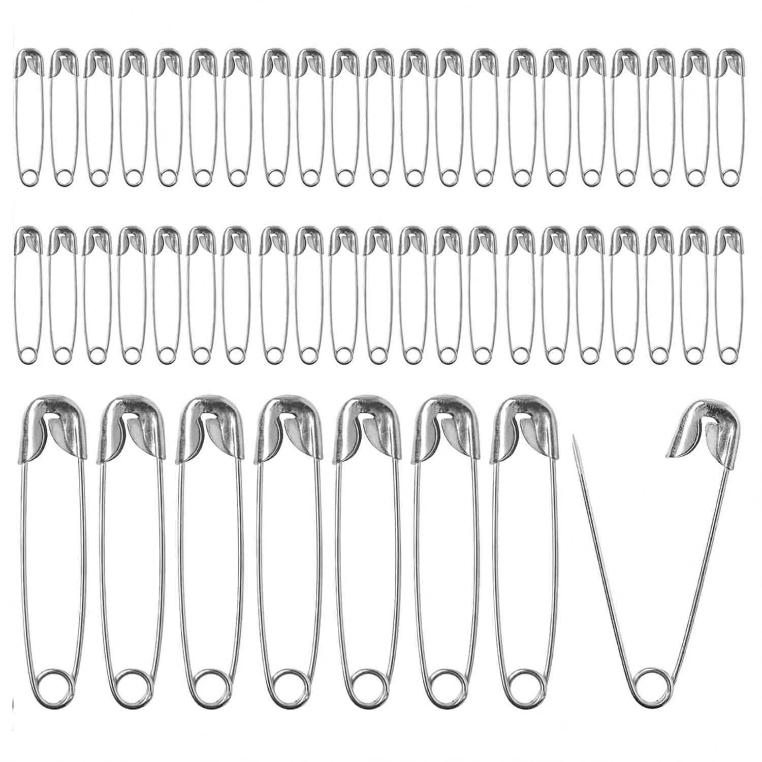 Stainless Steel Safety Pin Brooch DIY Jewelry Pin Suitable For Jewelry Making Supplies Accessories