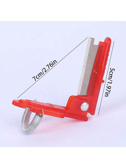 Stainless Steel Thumb Knife For Garden, Finger Ring Knife For Picking, Vegetable Harvesting Tool, Random Color