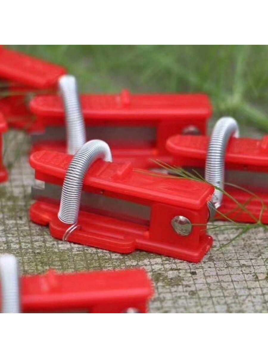 Stainless Steel Thumb Knife For Garden, Finger Ring Knife For Picking, Vegetable Harvesting Tool, Random Color