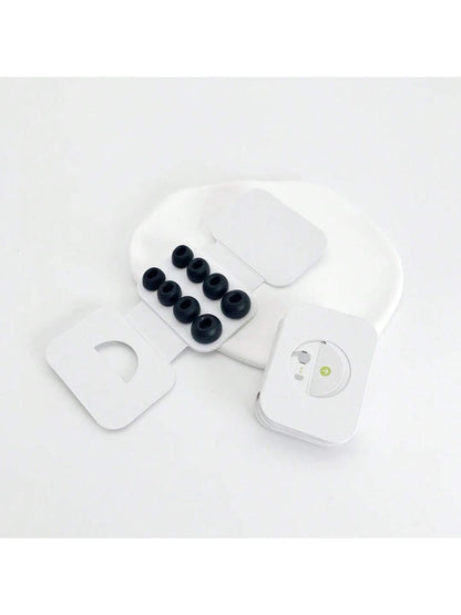 Suction [4 Pairs] Silicone Ear Tips Replacement Compatible With Airpods Pro And Airpods Pro 2nd Generation(XS/S/M/L)