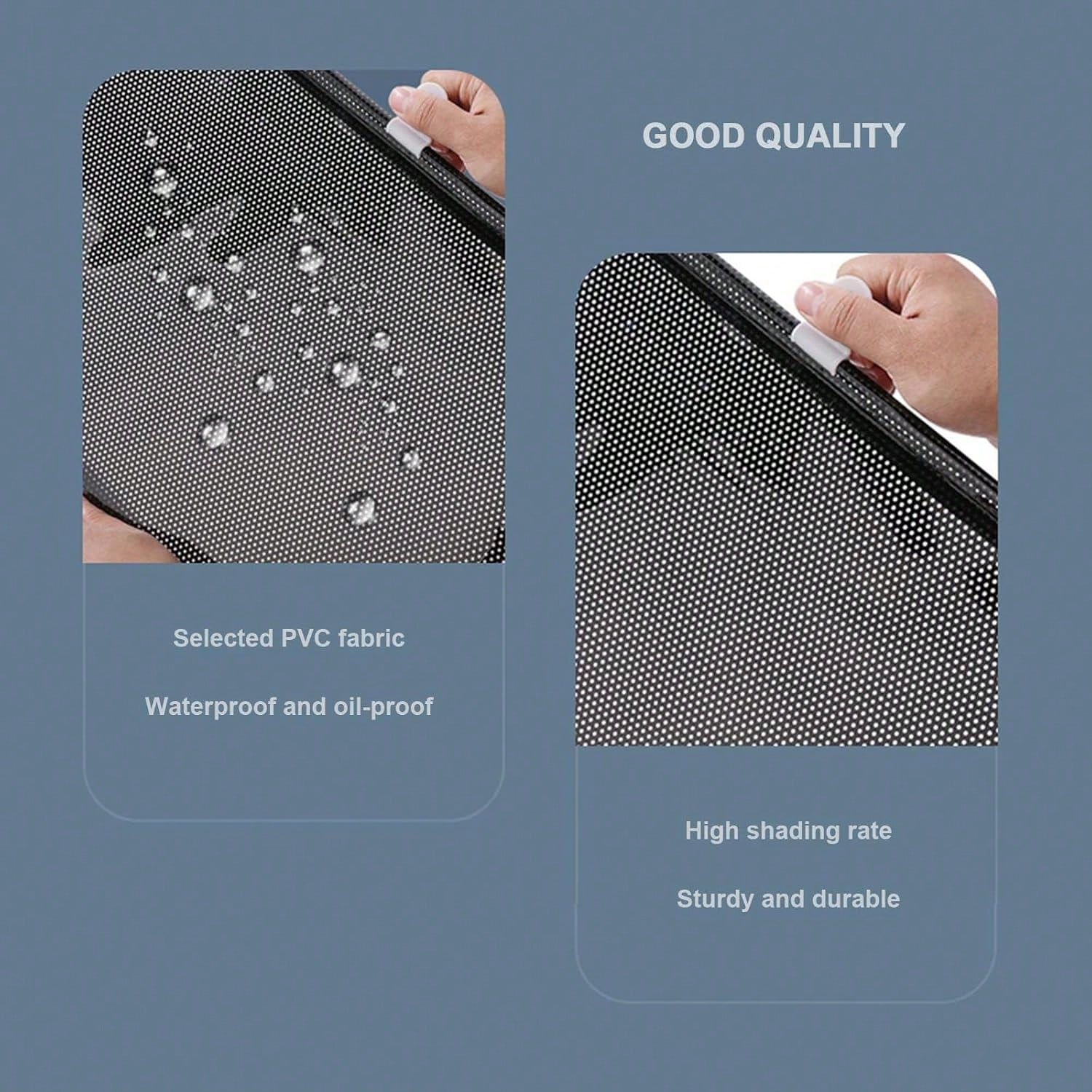 Suction Cup Blackout Curtains,Retractable Sunshade,Portable Blinds,Free-Perforated Sun Protection Roller Shade,Temporary Sunshade Windows Blinds,Black