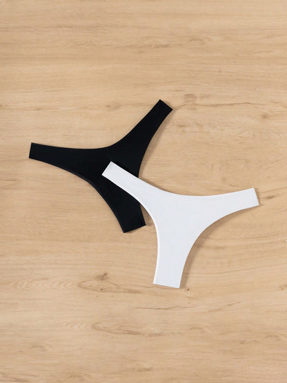 Swim Basics High Cut Swimming Panty 2 Packs,Summer Beach