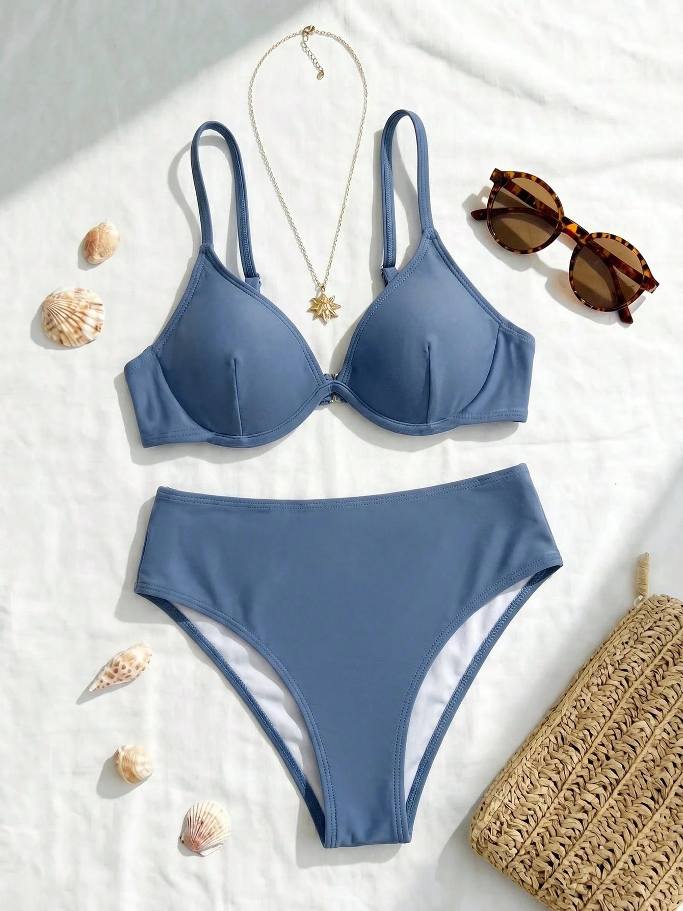 Swim Lushoire Plus Size Women 2 Pieces Swimwear