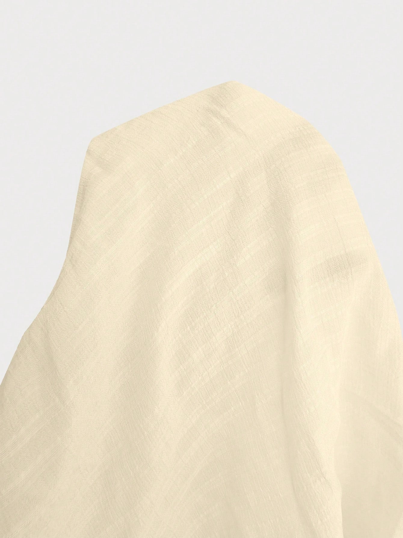Swim Vcay Plus Size Solid Color Long Sleeve Overshirt, Minimalist Fashion Suitable For Summer