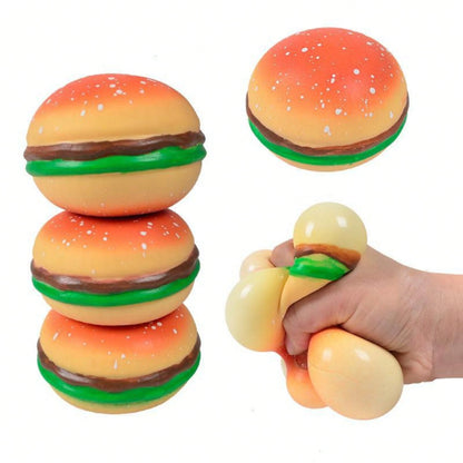 Takara Tomy 1pc Stress Relief Squeeze Toy Surprise Blind Box, Assorted Jellyfish Ice Cream Spiral Fluid Squishy Ball Soft Rubber Fidget Toy, Individually Packaged Random Style Unboxing Full Of Freshne