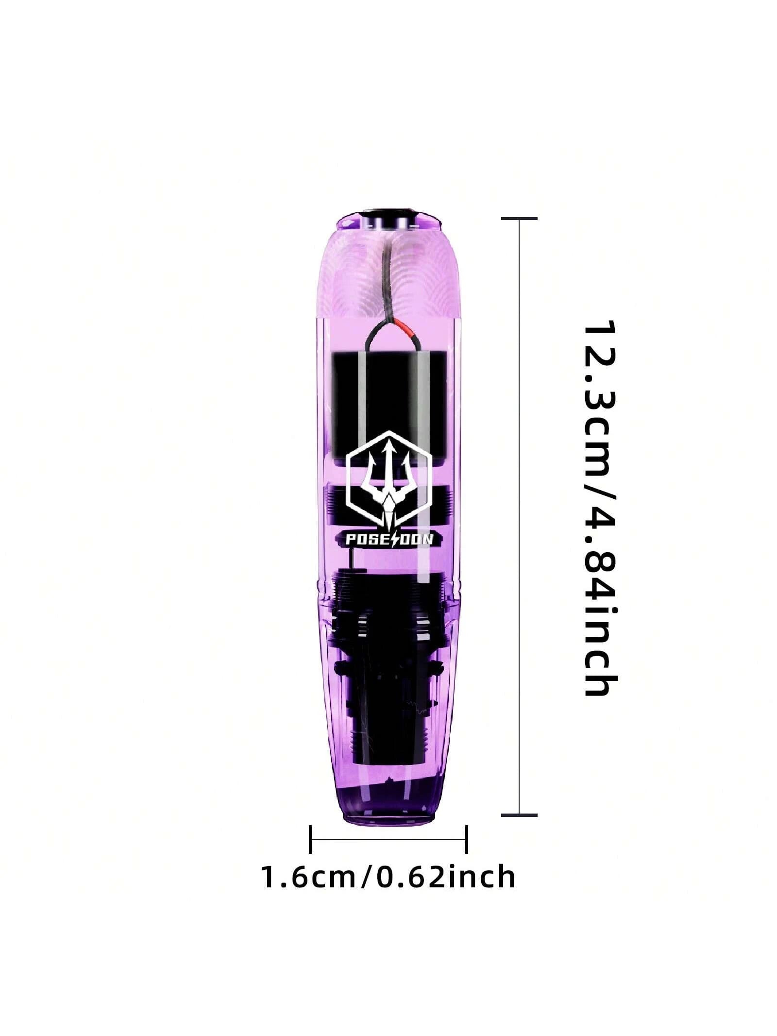 Tattoo Pen Kit- POSEIDON Wireless Tattoo Machine Kit, Tattoo Gun Kit With Tattoo Power Supply And 20 Pcs Tattoo Cartridge Needles, Complete Tattoo Kit Tattoo Supplies For Beginners(TK039)