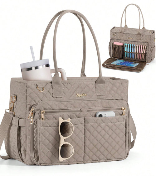 Teacher Tote Bag 15.6 Inch Laptop Bag For Women Work Bag Laptop Tote Nurse Bag Computer Messenger Bag, Laptop Briefcase For Office, School, Travel