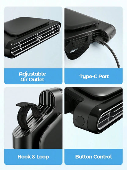 Teckwe Car Seat Fans, Car Interior Accessories, Suitable Gift For Boyfriend