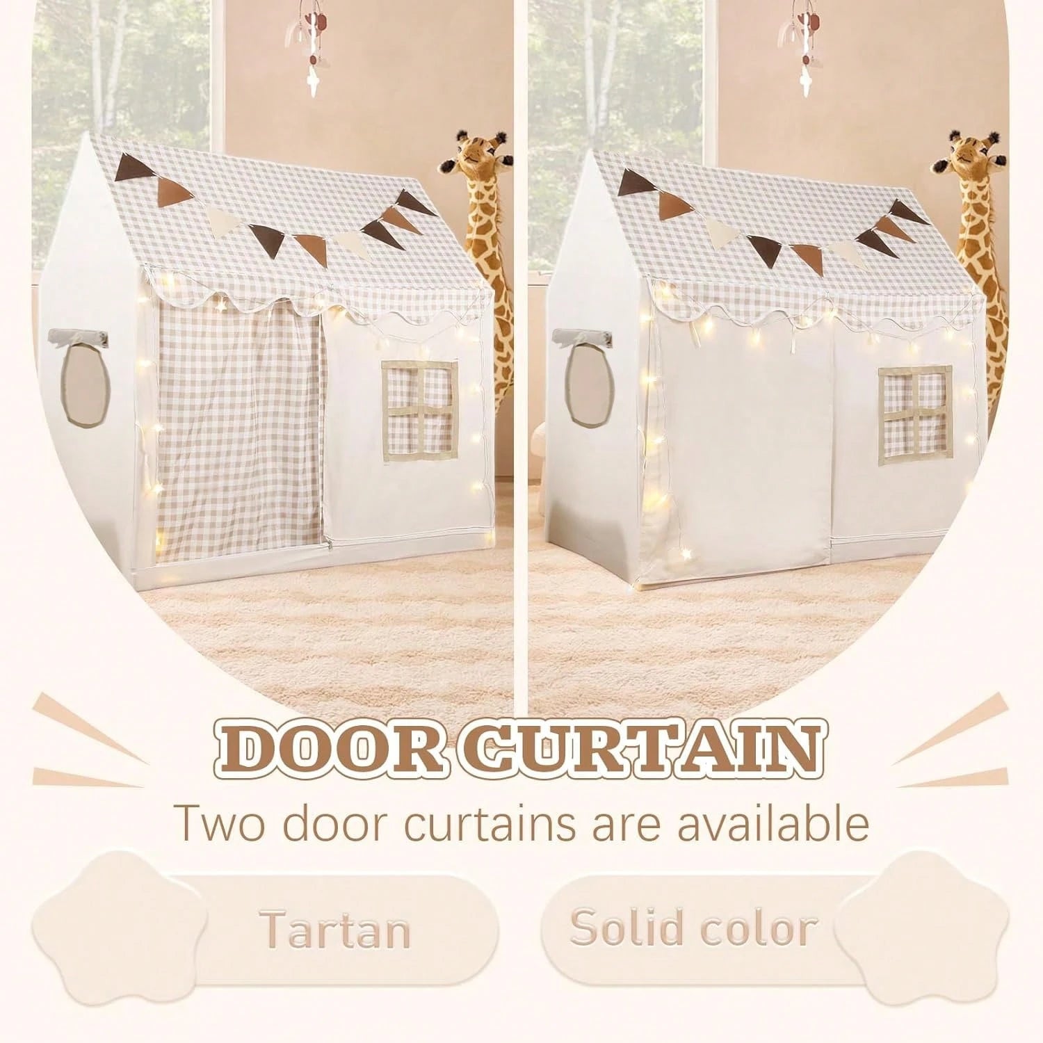 Tent Crawl For Boys & Girls Play Tent, Portable & Foldable Tents, Indoor Outdoor Tent Playhouse, Ideal Holiday Family Party Gift, Light Not Included