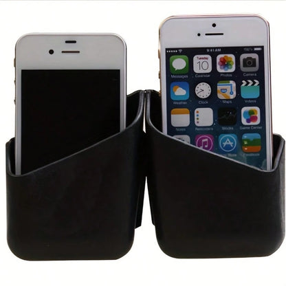 The Fashionable Car Rearview Mirror Storage Box- A Multi-Functional Phone Holder And A Key, Card And Essential Items Storage Box- An Ideal Space-Saving Accessory For All Vehicle Models!